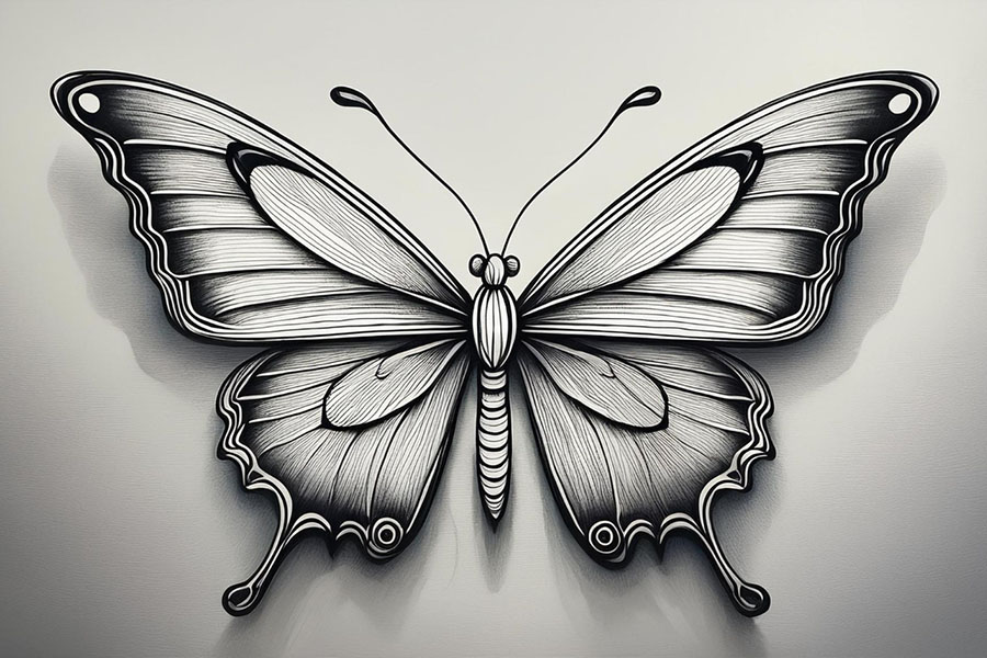 Что означает тату бабочка