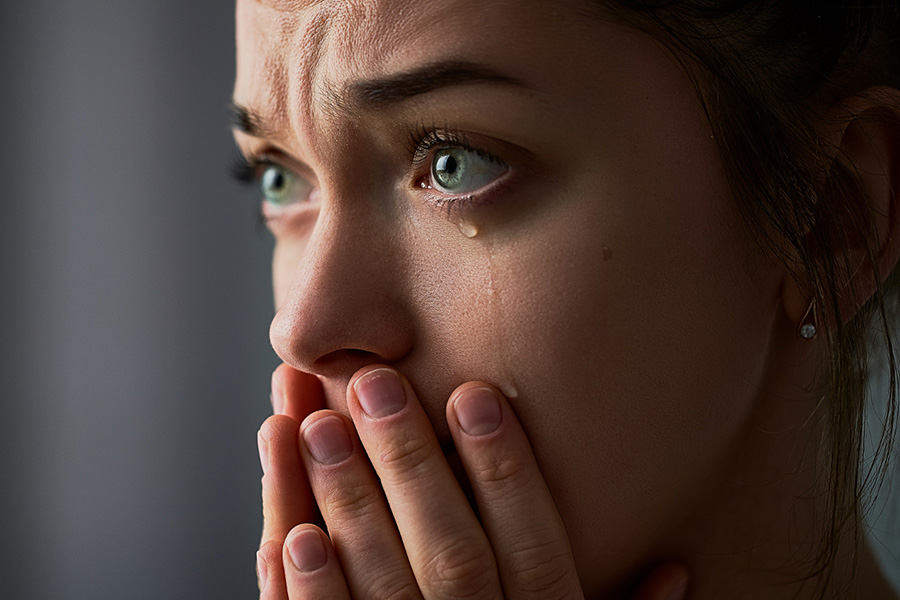 Как перестать плакать