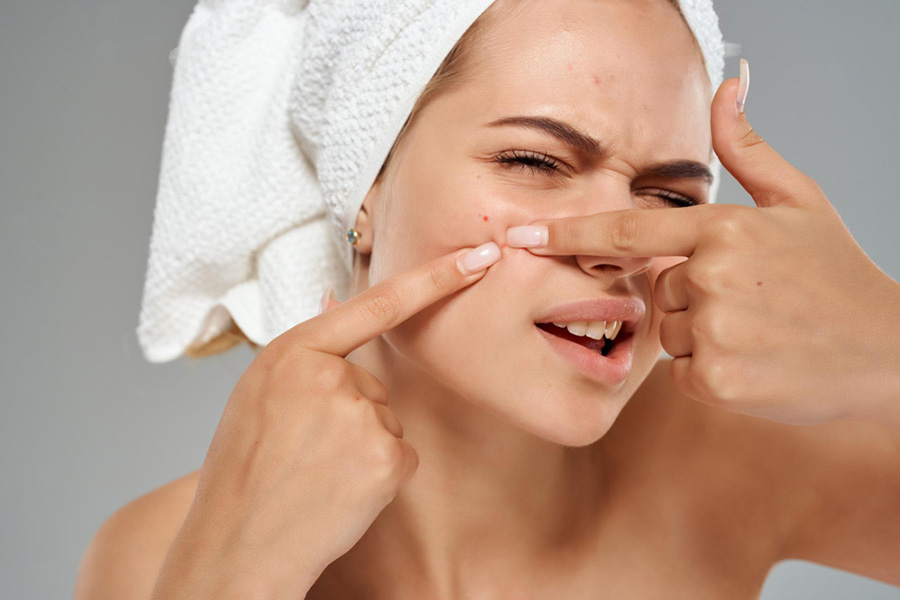 Как избавиться от прыщей на лице